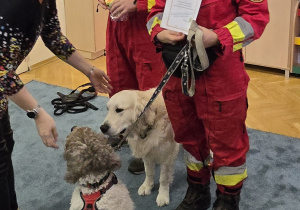 Prezent dla ratowników od przedszkolaków.