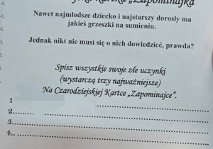 Karta do młyna złych występków.