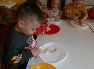 Zdrowo jemy - świetnie się czujemy. Warsztaty kulinarne w grupie I.