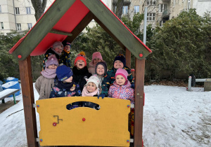 Mróz nam nie straszny zabawy w ogrodzie